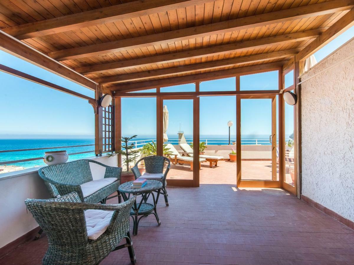 Casa Con Terrazza Sul Mare All'Addaura Палермо Экстерьер фото